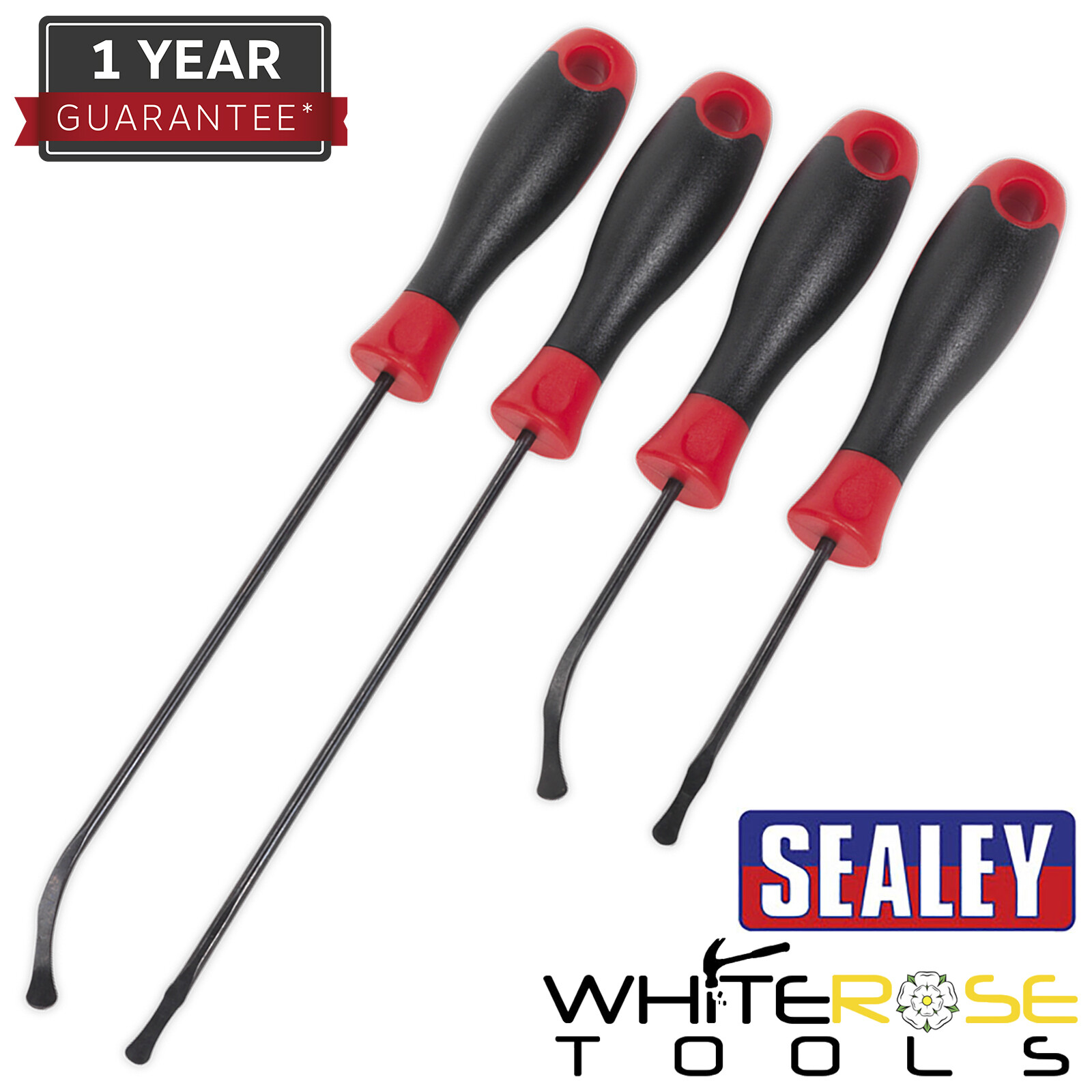 Sealey O-Ring Removal Tool Set Seal Puller Remover Spoon Tip 4 Piece VS5211