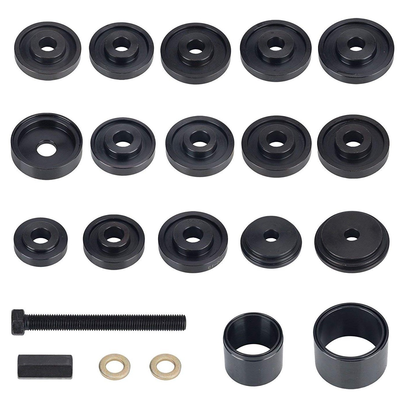 23PCS Front Wheel Drive Bearing Adapters Puller Install Removal Tool Kit New