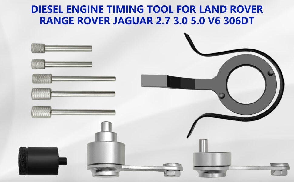 Diesel Engine Timing Tool For Land Rover Range Rover Jaguar 2.7 3.0 5.0 V6 306DT