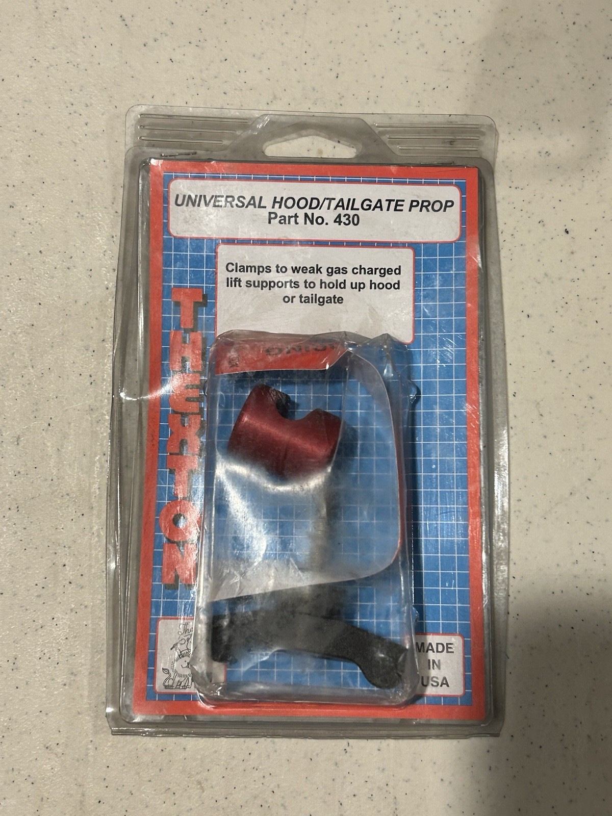 NOSThexton Professional Tools Universal Hood/ Tailgate Prop for Weak Struts #430