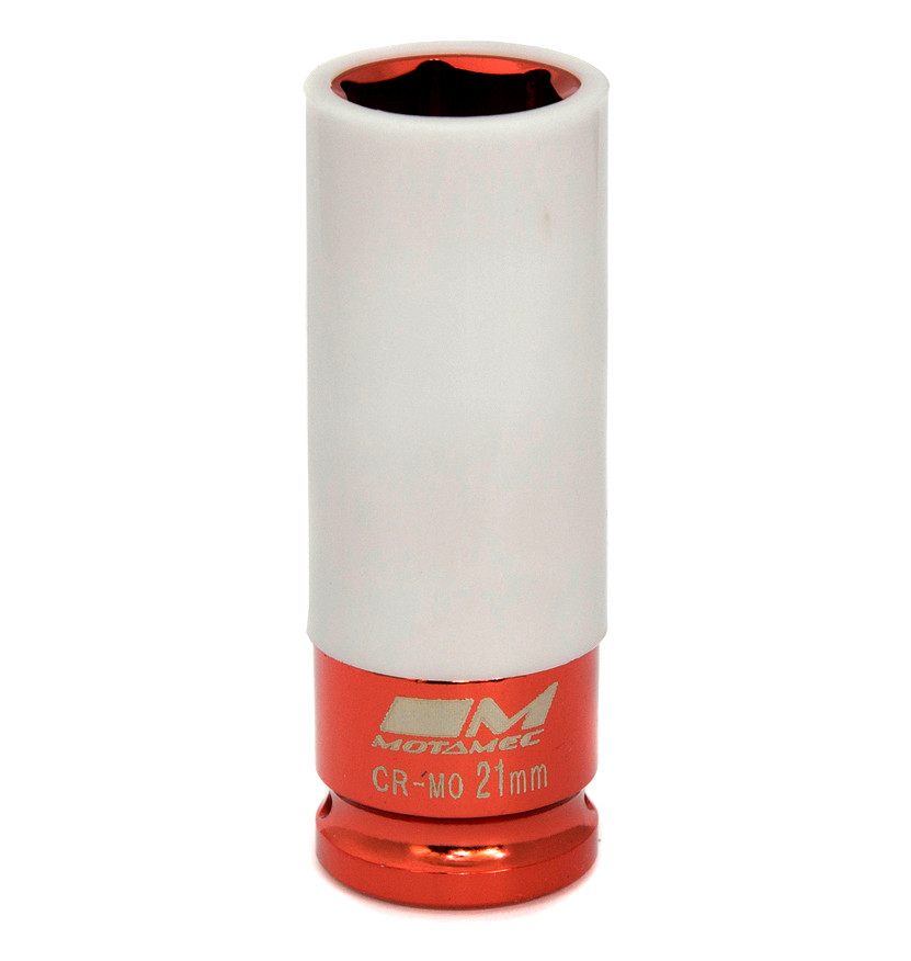 Motamec Alloy Wheel Nut Impact Socket 21mm Thin Wall 1/2″ Sq Drive