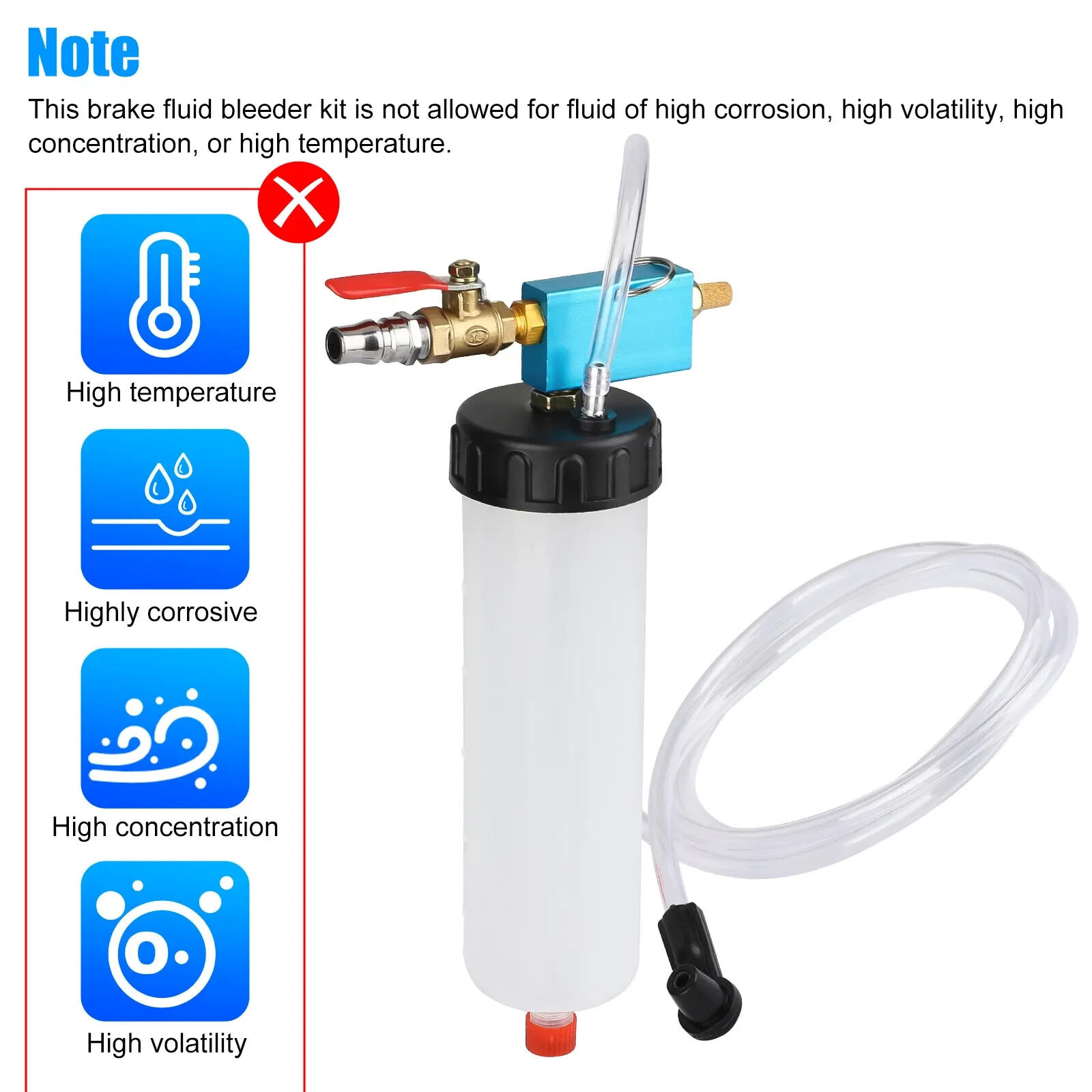 Brake & Clutch Fluid Exchange Tool – 300L Hydraulic Bleeder for Car Systems
