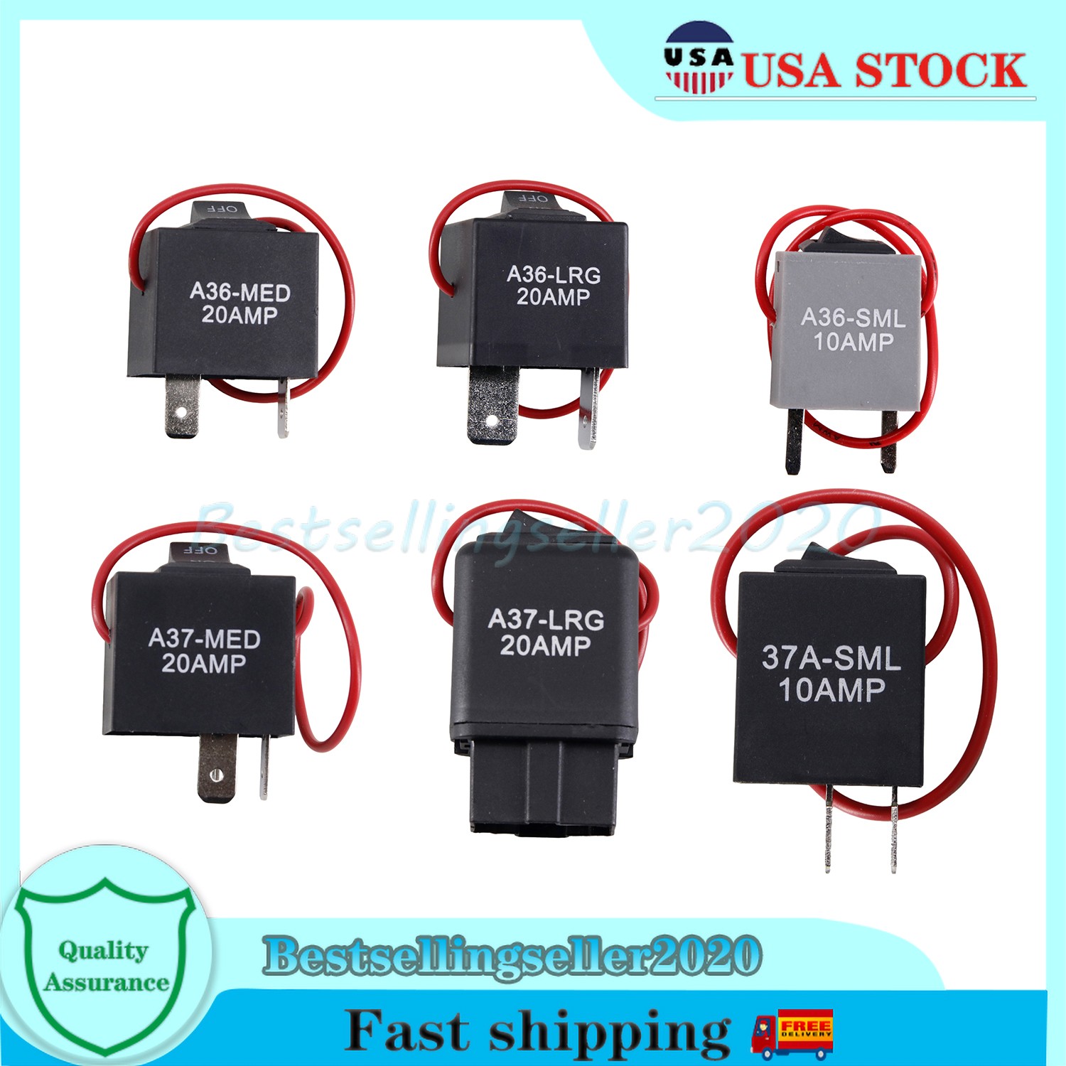 Relay Bypass Switch & Diagnostic Tester 9038A Tester Kit with Amp Loop 6-Pack