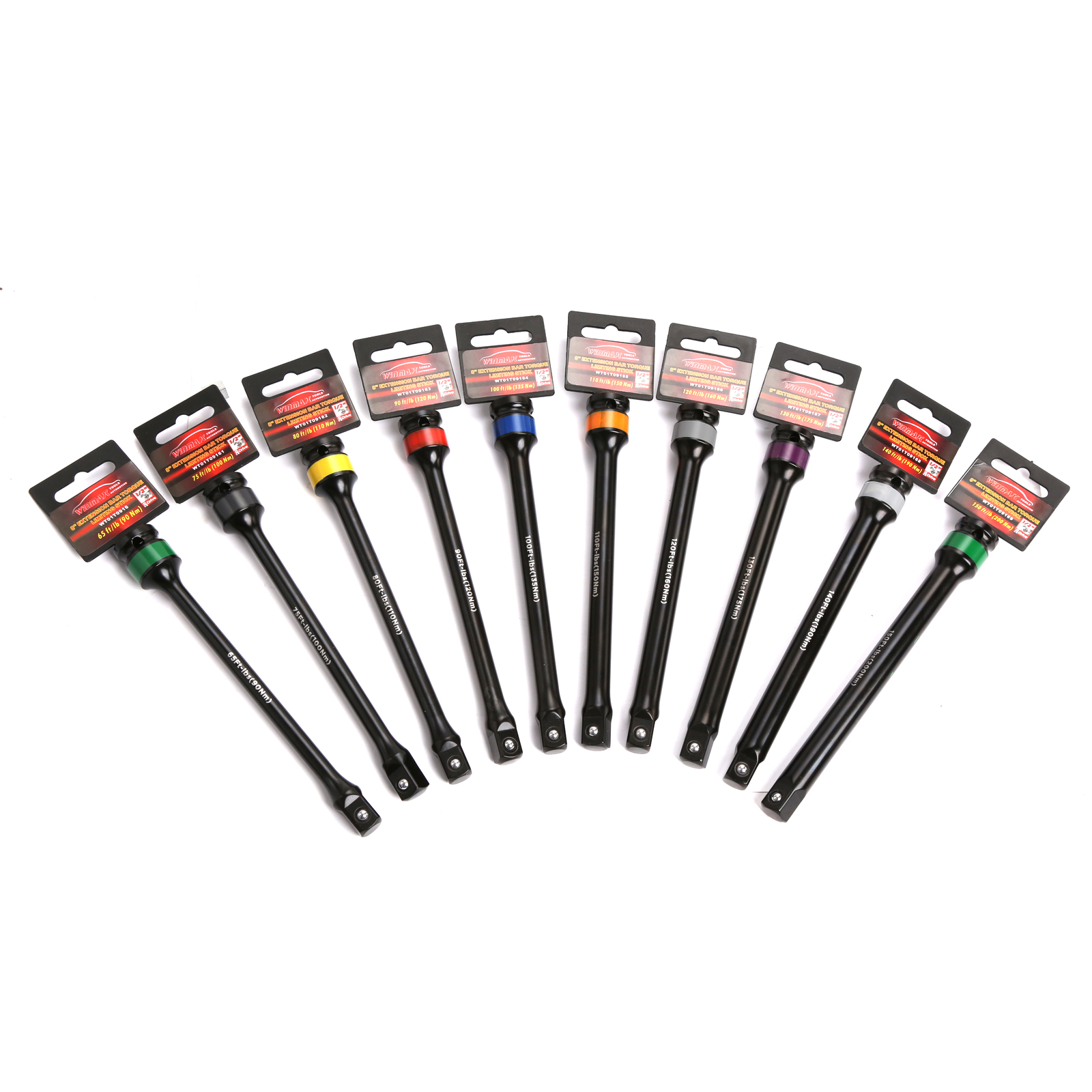 Pro 8″ Long Impact Extension Grade Bar 1/2″ Dr Torque Limiting Stick Chrome-Moly