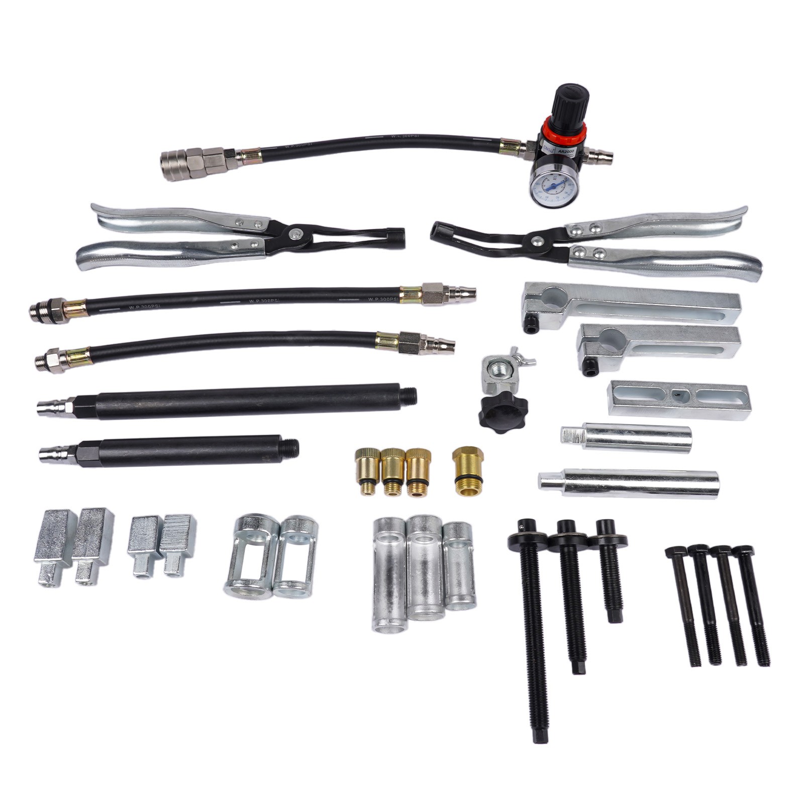 Universal Engine Valve Spring Compressor Stem Seal Removal Tool Valve Clamp Set