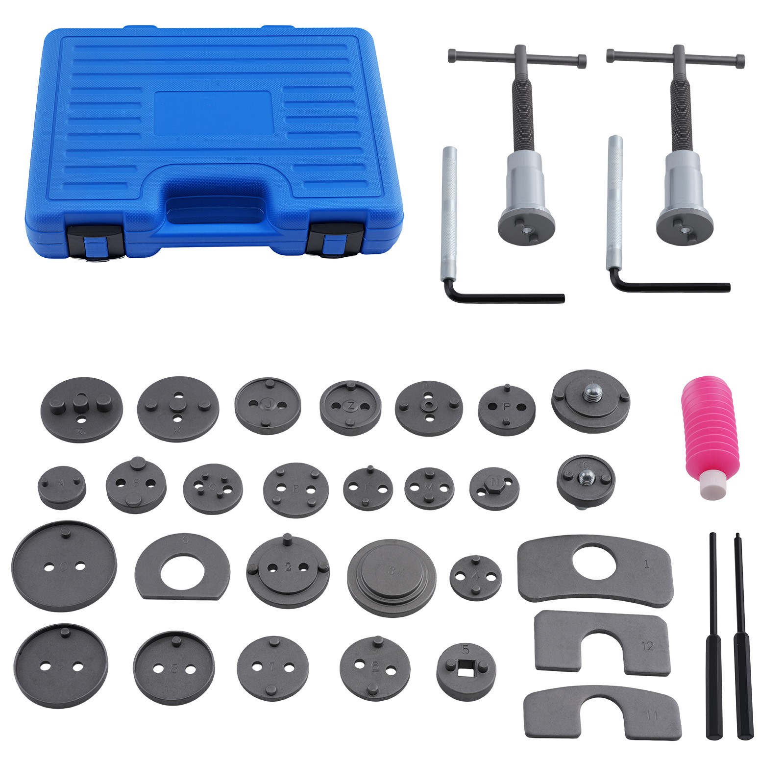 35PCS Set Universal Car Disc Brake Caliper Piston Rewind Wind Back Tool Kit