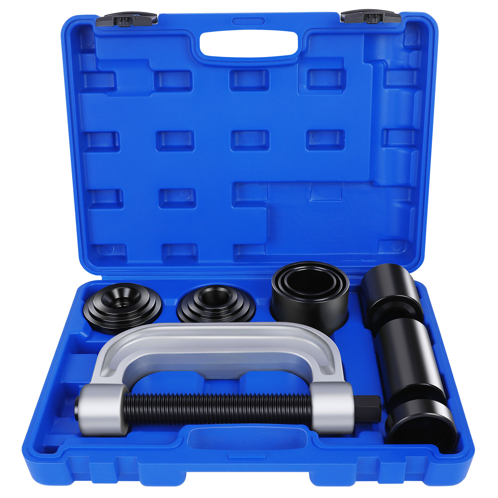 OMT Heavy Duty Ball Joint Press Kit w C-press Tools 10 pcs Automotive Repair Set