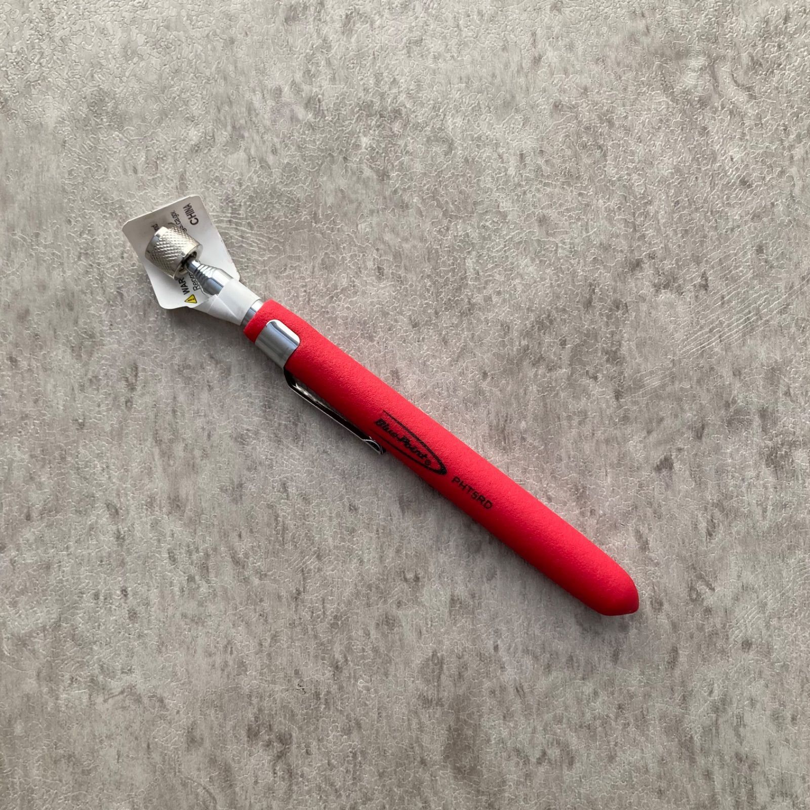 Blue-Point PHT5RD Telescopic Magnetic Pick-up Tool Red 5-1/2–25-1/2″ Length