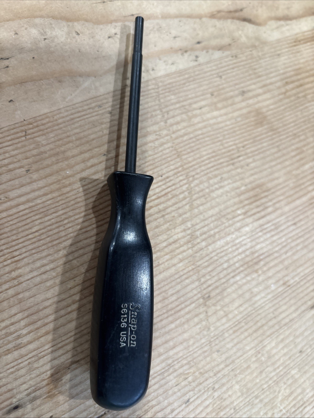 Snap-on S6136 Carburetor Adjustment Tool Black Hard Handle USA
