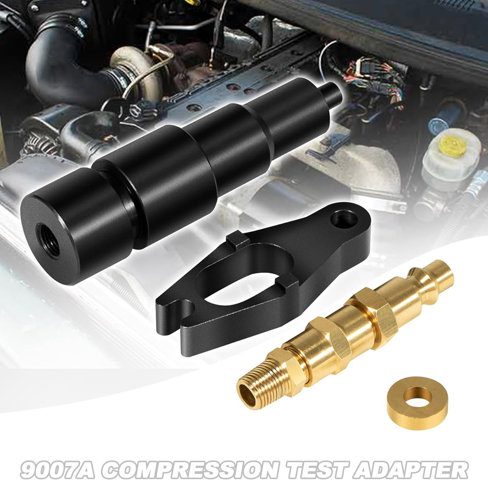 Compression Test Adapter Tool Fits for 6.7L 5.9L Cummins Diesel Engine Dodge Ram