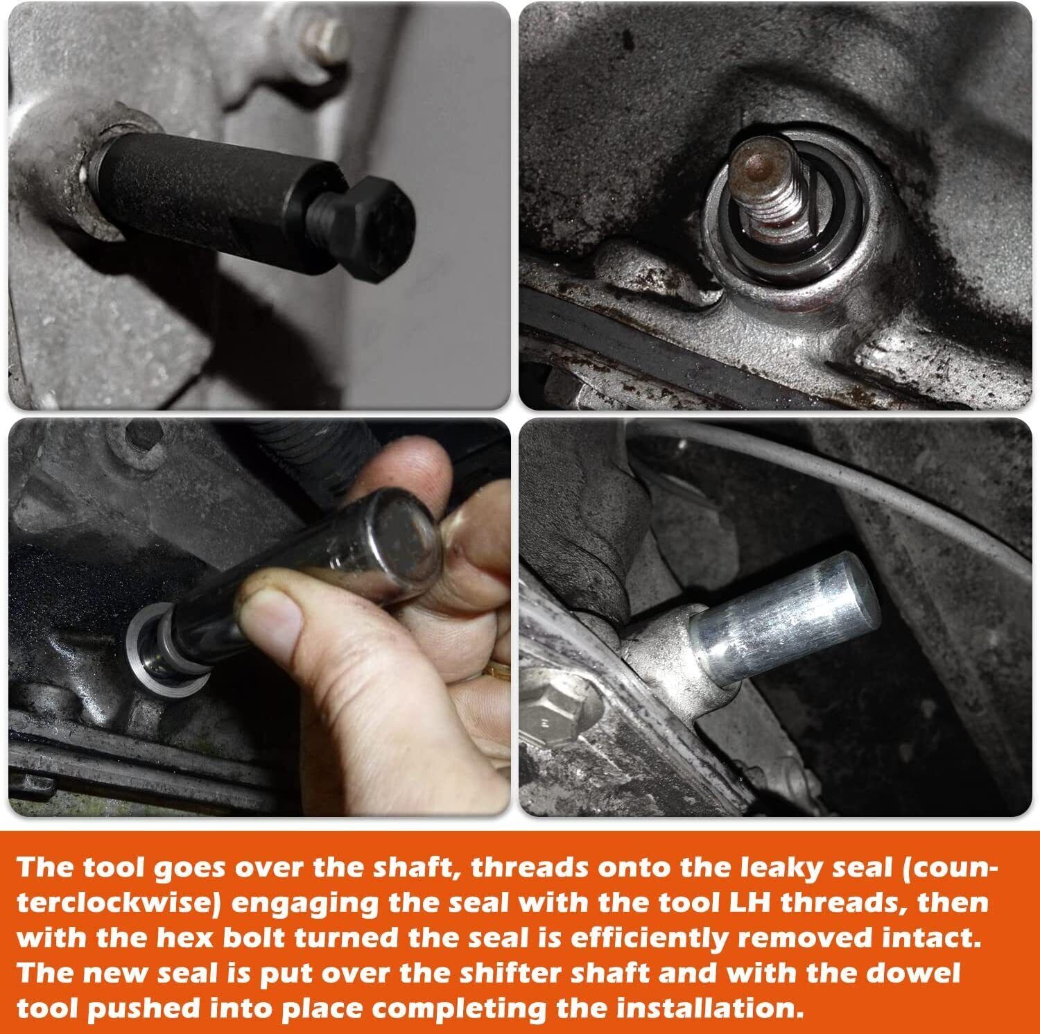 Transmission Shifter Seal Remover Installer w/ Seal for GM Chevy 4L60E 4L80E