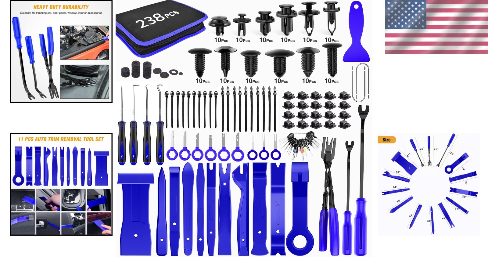 Automotive Fastener Remover Kit
