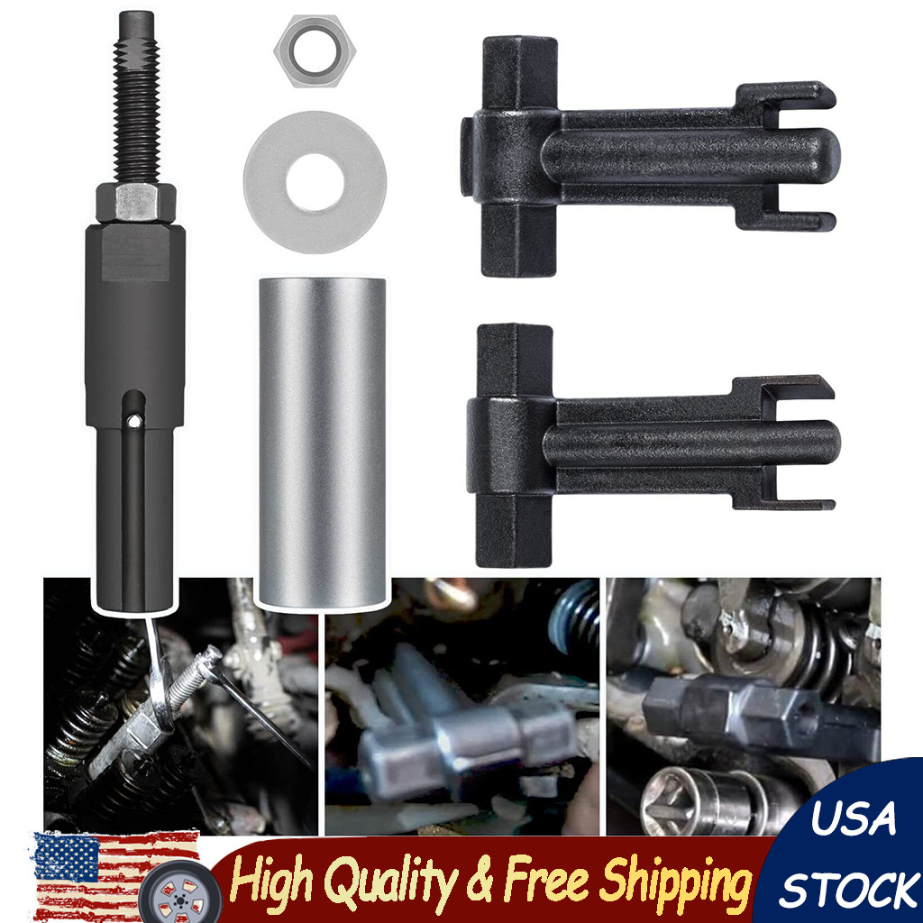 Injector Puller + Injector Tube Remover/Installer Kit for GM Duramax 6.6L Engine