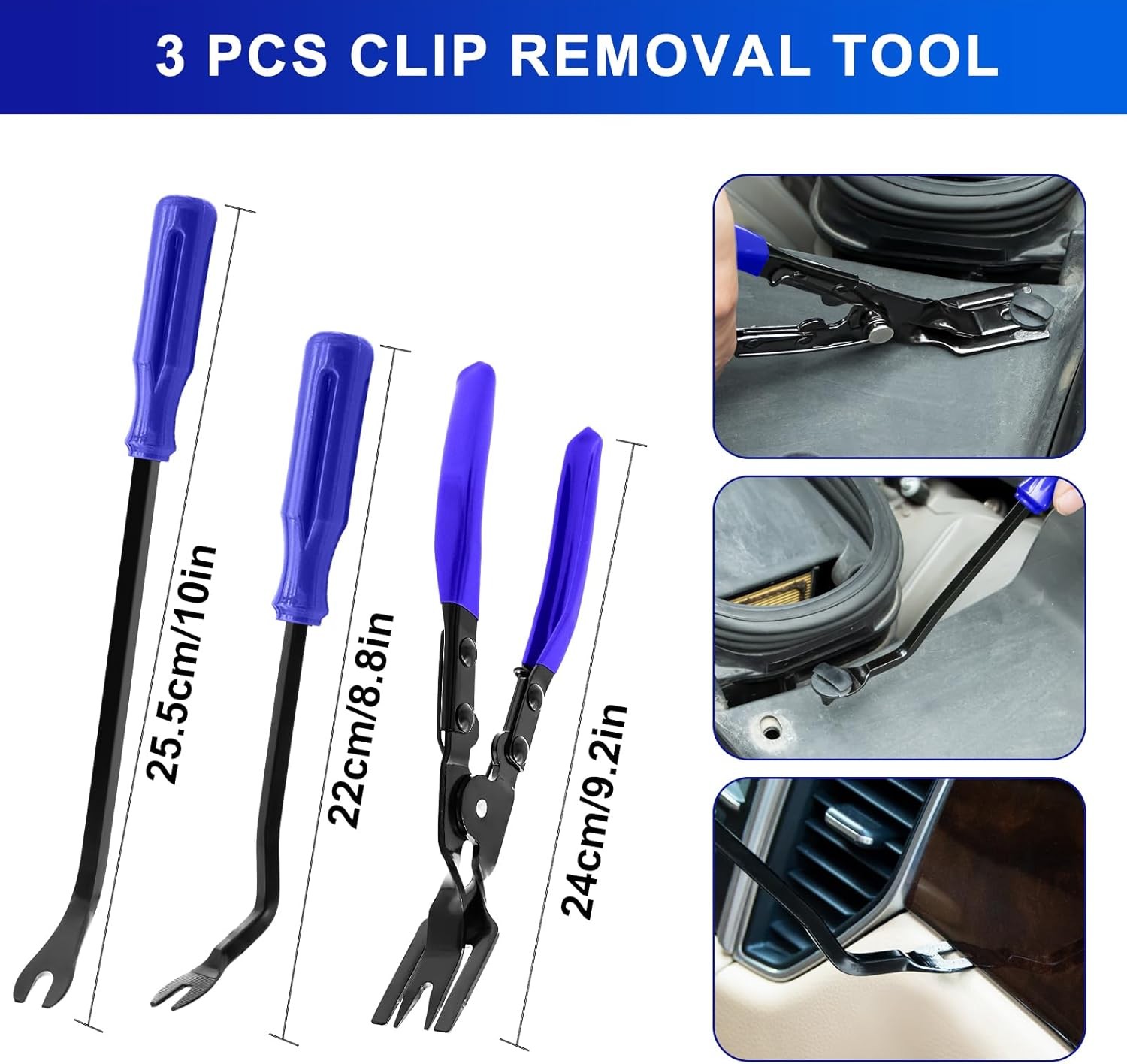 13 Pcs Precision Hook and Pick Tool Set with Clip Removal Plier Rivets Puller
