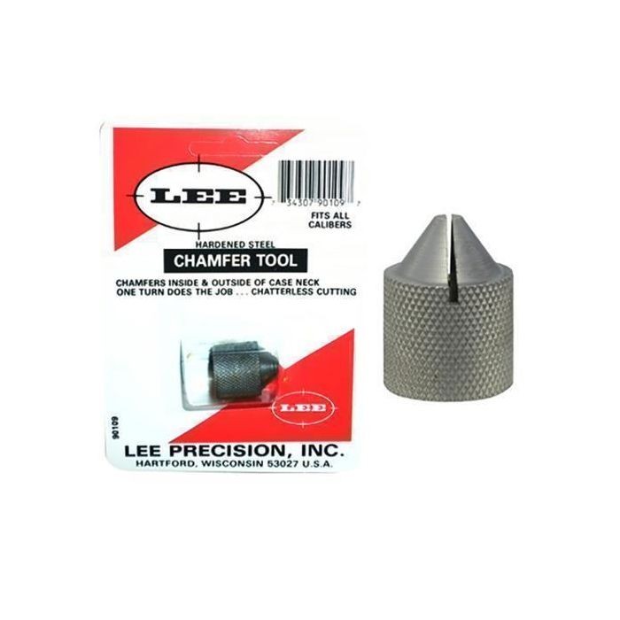Lee Precision 90109 Chamfer Tool Hardened Steel All Cases Gray Deburring UK