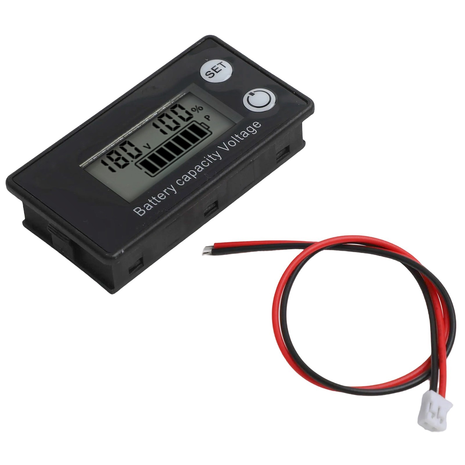Battery Voltage Indicator Meter for 12V 24V 36V Iron Phosphate
