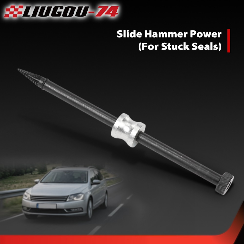 Diesel Fuel Injector Seal Puller Slide Hammer Extract Copper Washer Removal Tool