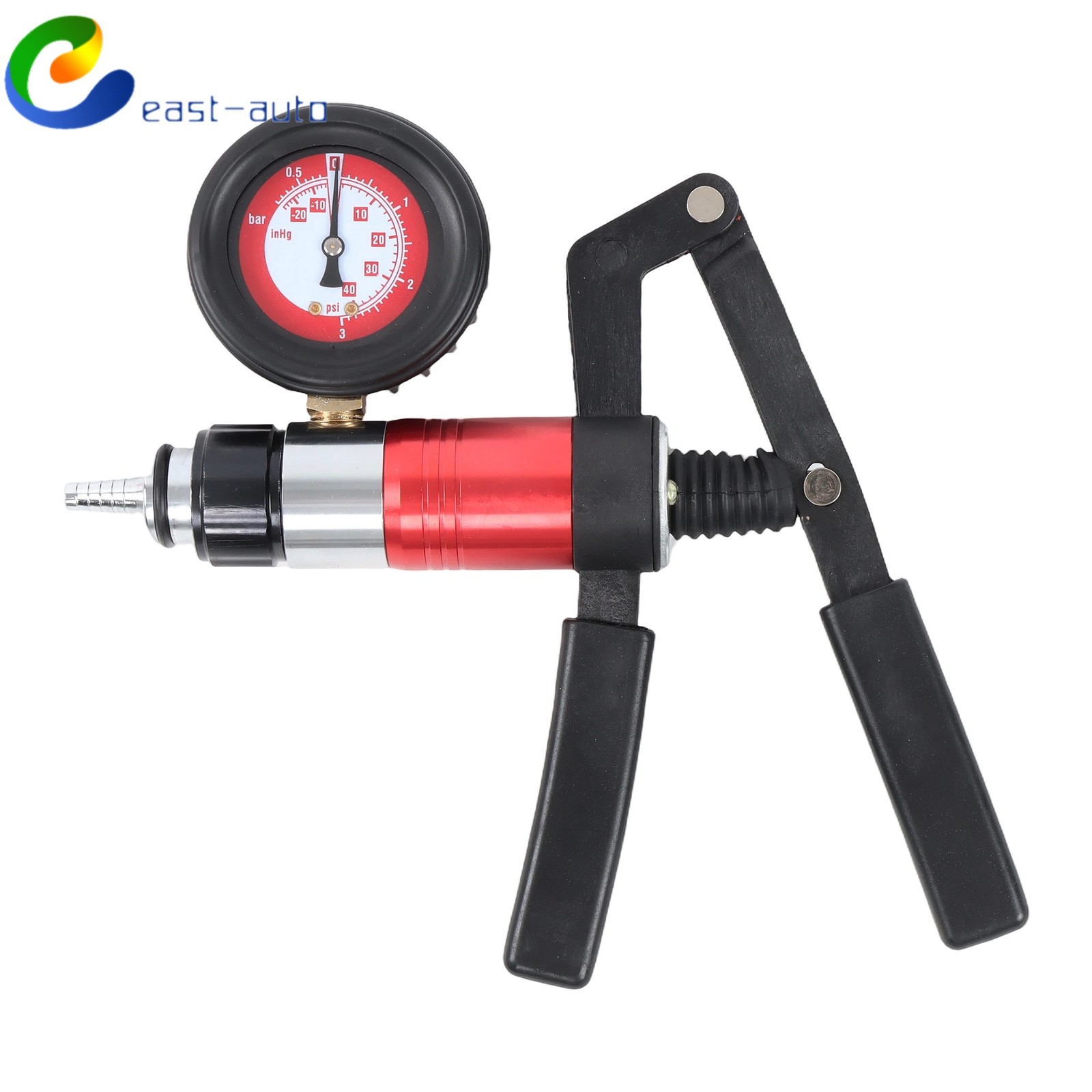 23Pcs Hand Held Vacuum and Pressure Pump Tester Tool Brake Bleeder Kit & Case