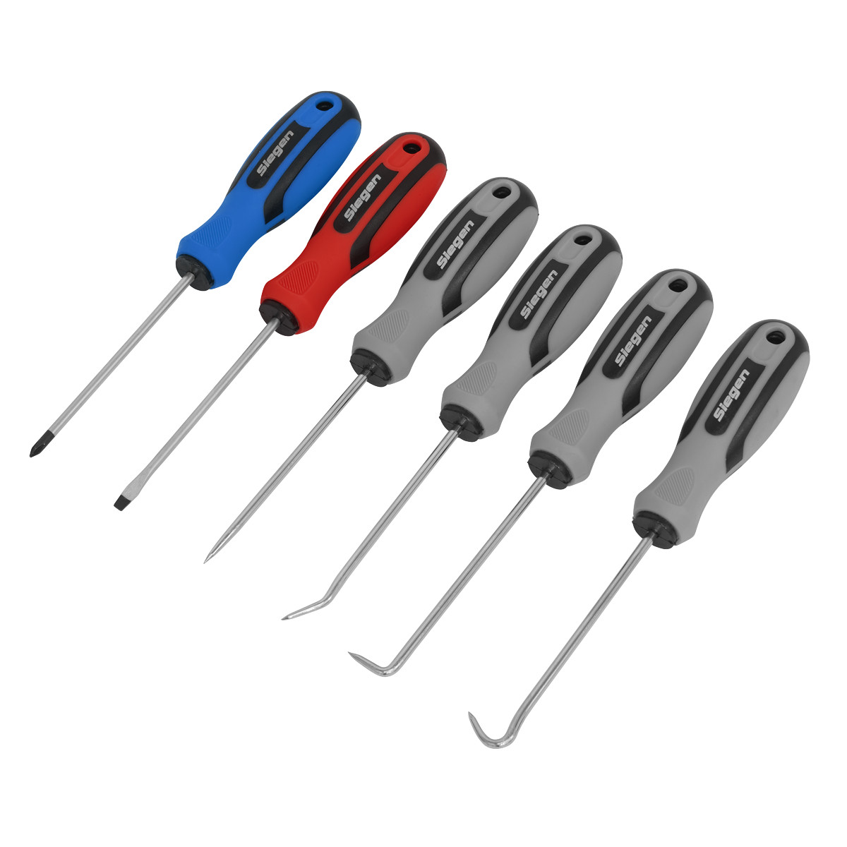 Sealey S0774 Mini Pick & Screwdriver Set 6pc