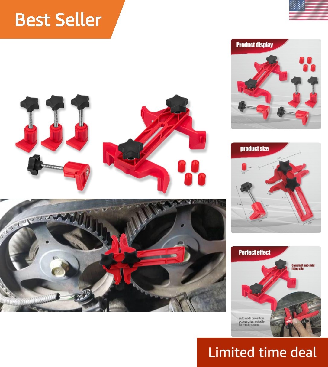 Complete Engine Timing Tool Kit – Easy-to-Use Camshaft Clamp for Vehicle Repairs