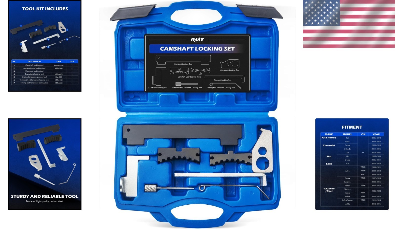 Professional Engine Repair Tool Kit – Fits Chevy & Fiat with Step-by-Step Guide