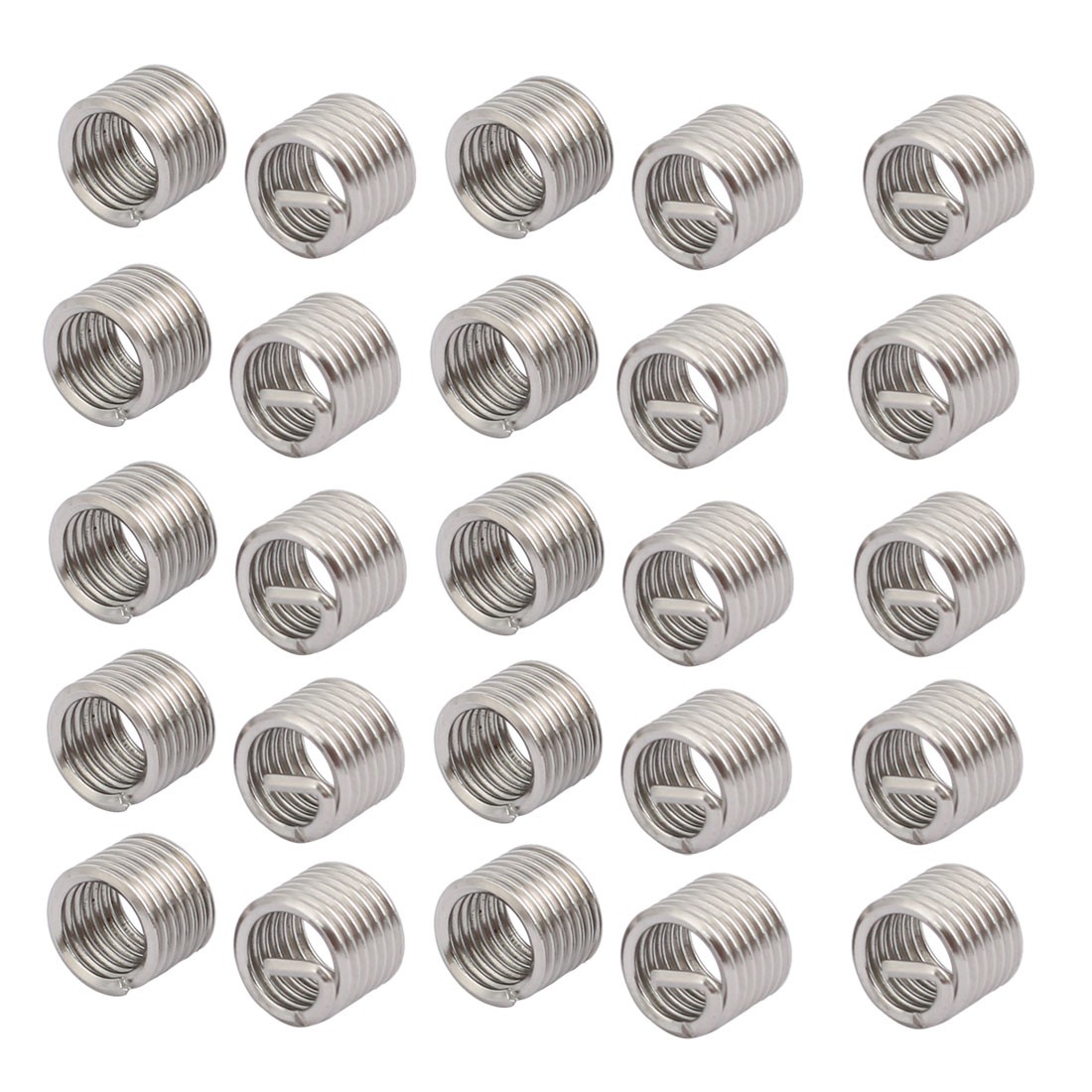 #10-32×0.285″ 304 Stainless Steel Helical Coil Wire Thread Insert 25pcs
