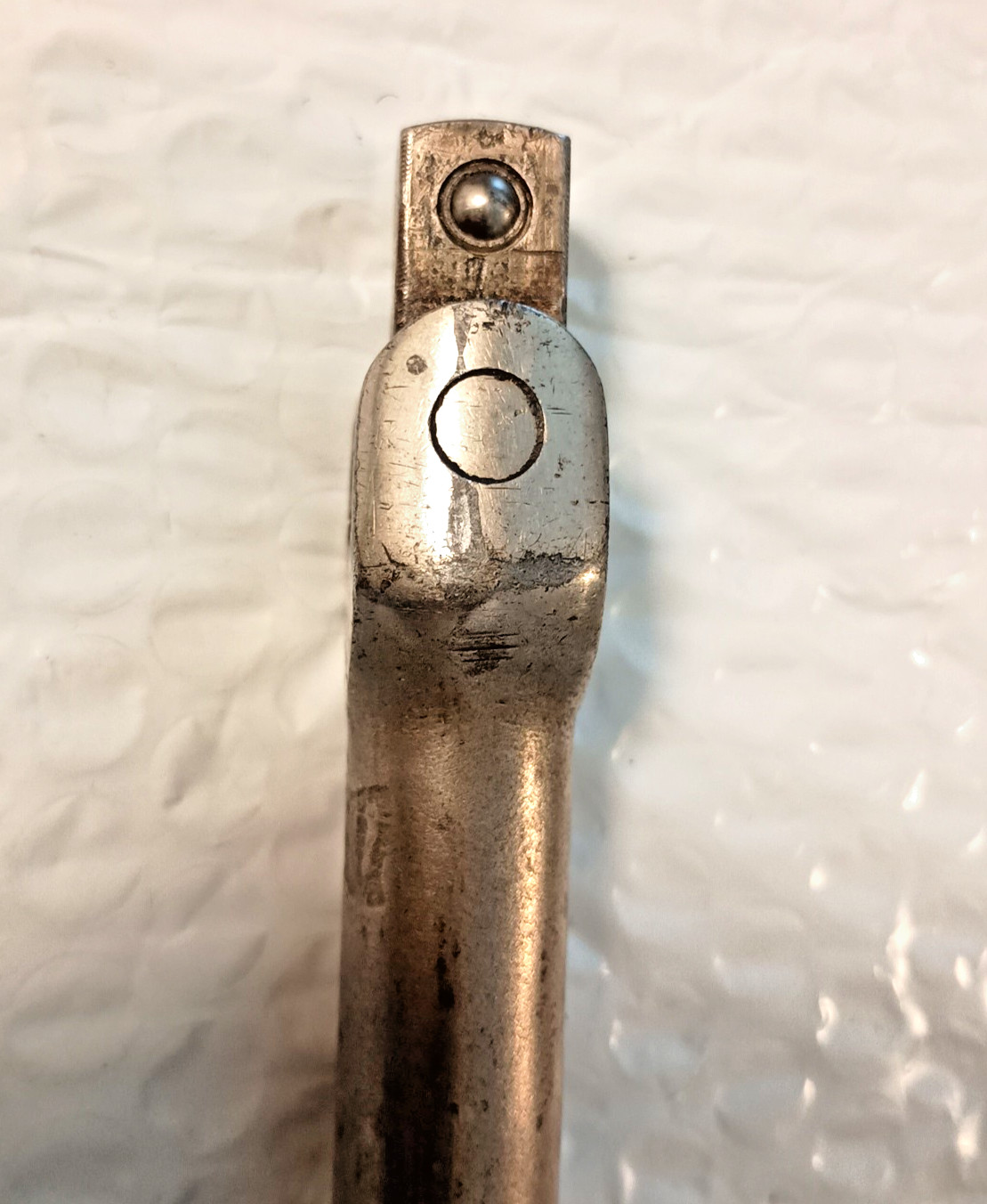 BREAKER BAR 1/2″ DRIVE, 11″ LONG *UNBRANDED* VINTAGE* KNURLED*