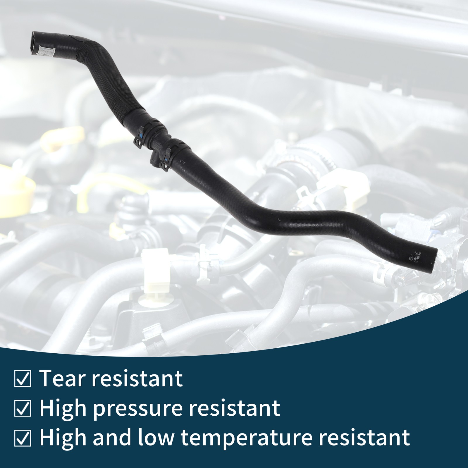 Radiator Hose No.7L8121051F for Audi Q7 3.0L 2011-2015 Coolant Hose