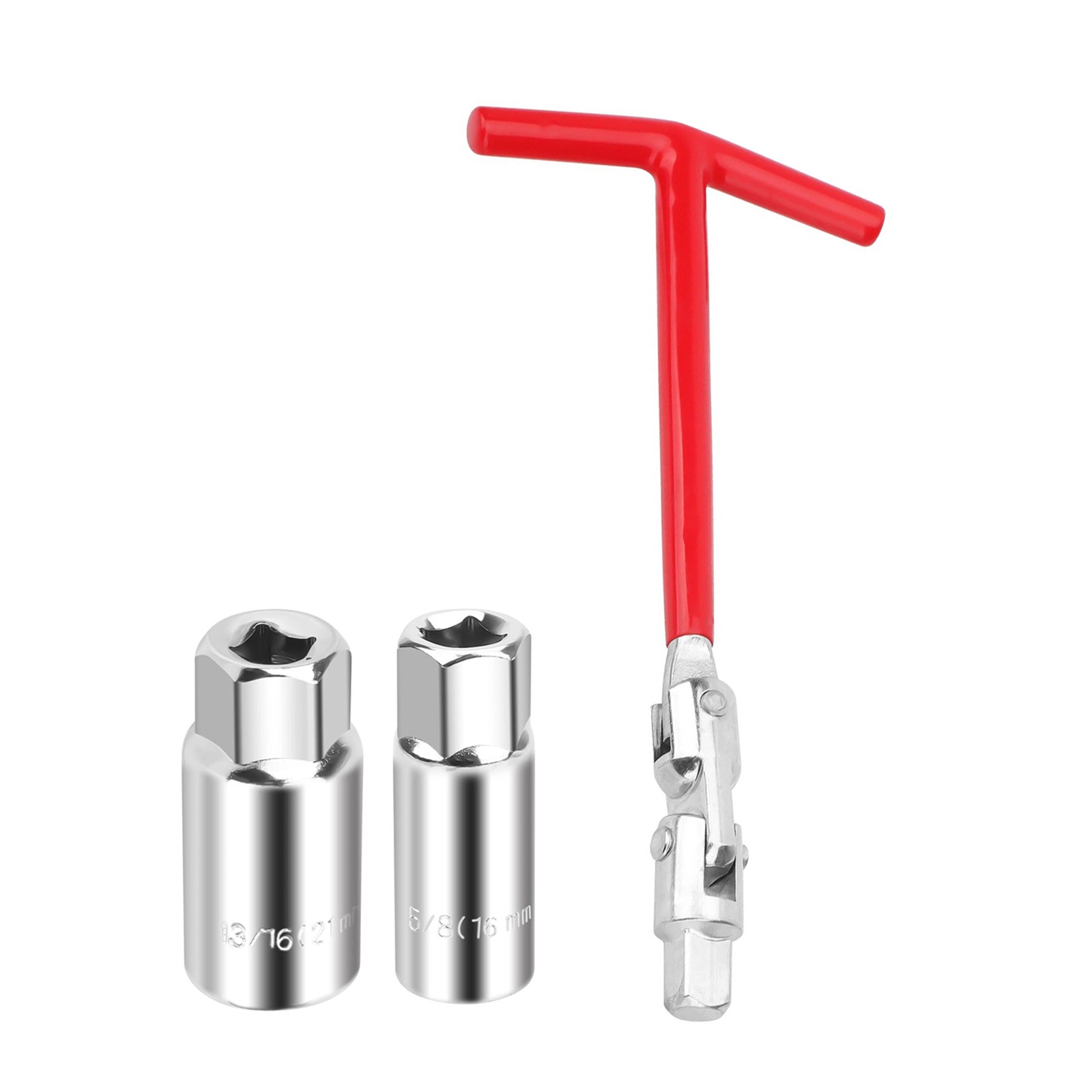 Universal Spark Plug Socket Wrench T-Handle 16mm 21mm for Car Truck Motorcycle