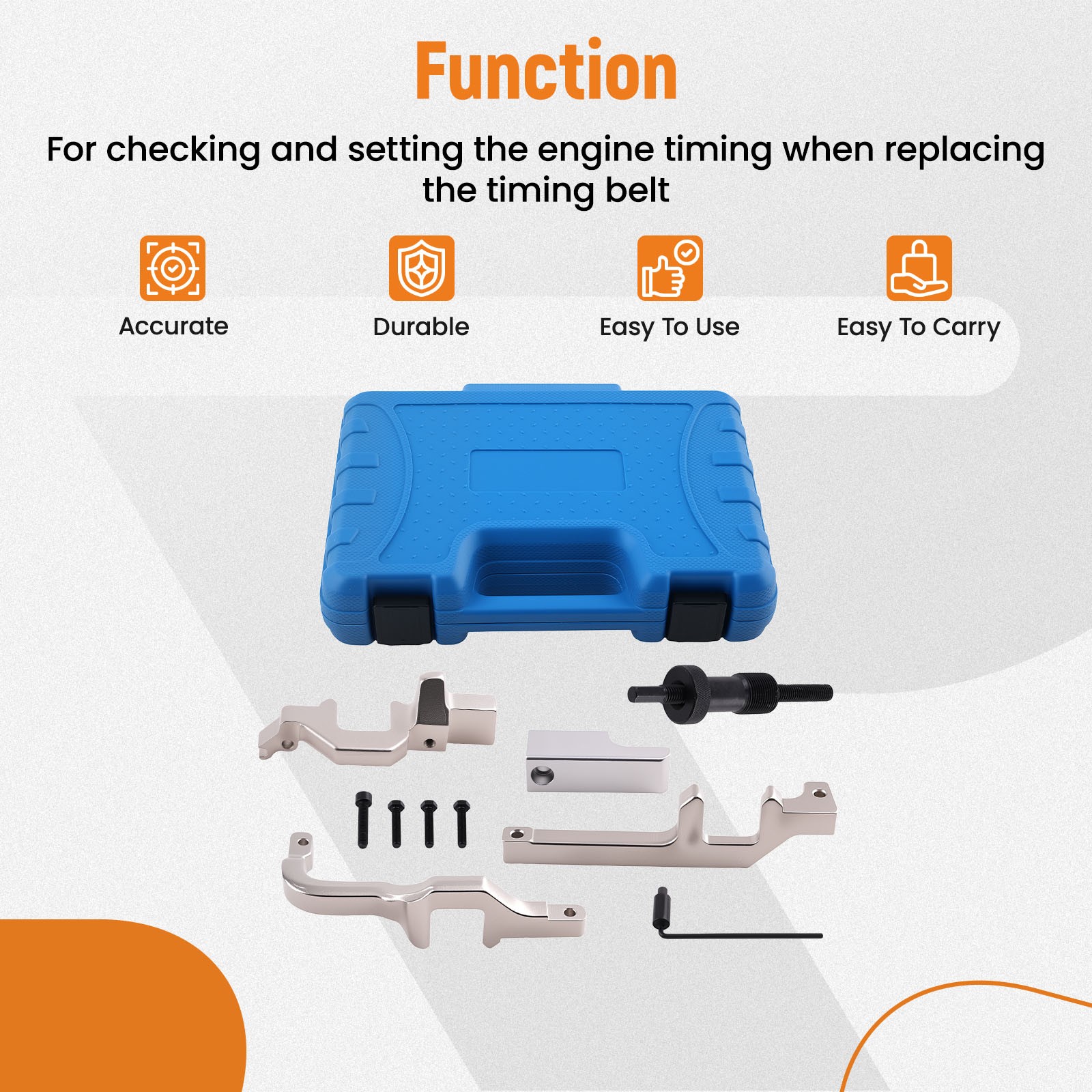 Camshaft Alignment Timing Tool Clamp Set for Peugeot 308 2001-2002-2009