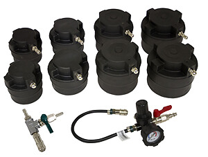 Lisle Corporation 69930 10 Piece Hd Turbo Test Kit With Smoke Adpater