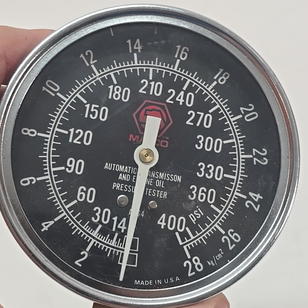 Matco Tools ATG4 Automatic Transmission Engine Oil Pressure Tester Gauge Only