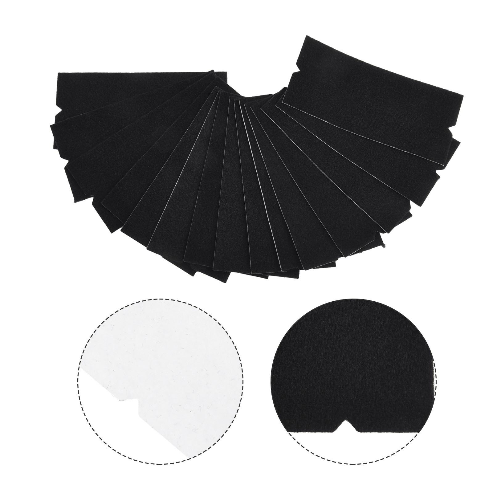 Wear resistant For Vinyl Wrap Squeegee Spare Wool Felt Cloth Pack of 15