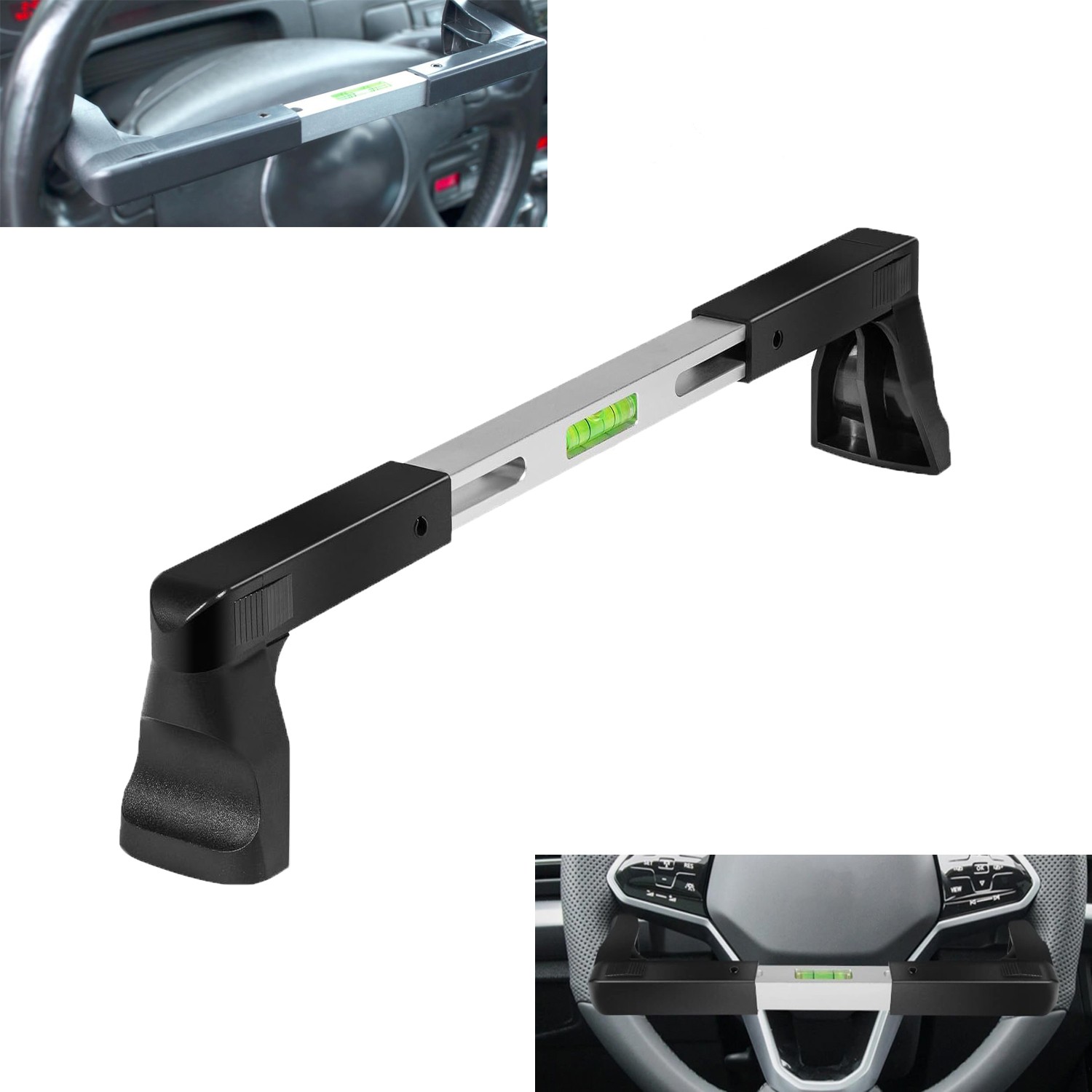 Steering Wheel Level Alignment Tool for Passenger Cars, Van & Trucks, 270-340mm