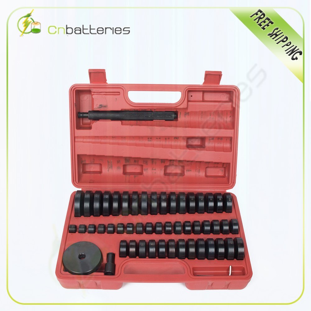 Custom Bushing Bearing Hydraulic Press 18-65mm 52Pc Bearing Seal Driver Tool kit
