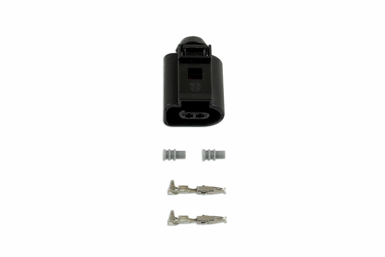 Connect 37365 VW Electrical Female Connector 1.5mm 2 Pin Kit 25 Pieces