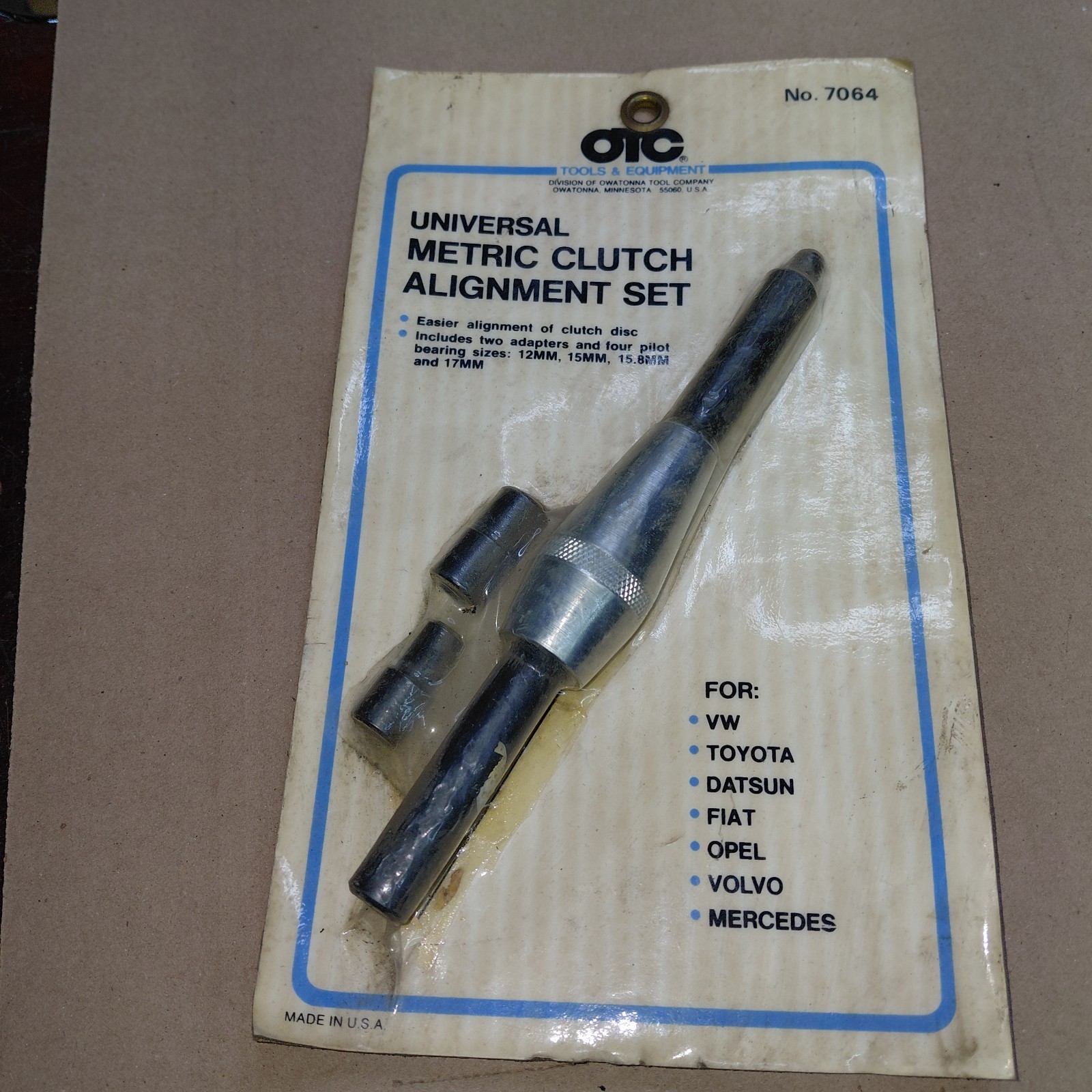 Otc 7064 Universal Metric Clutch Alignment Set