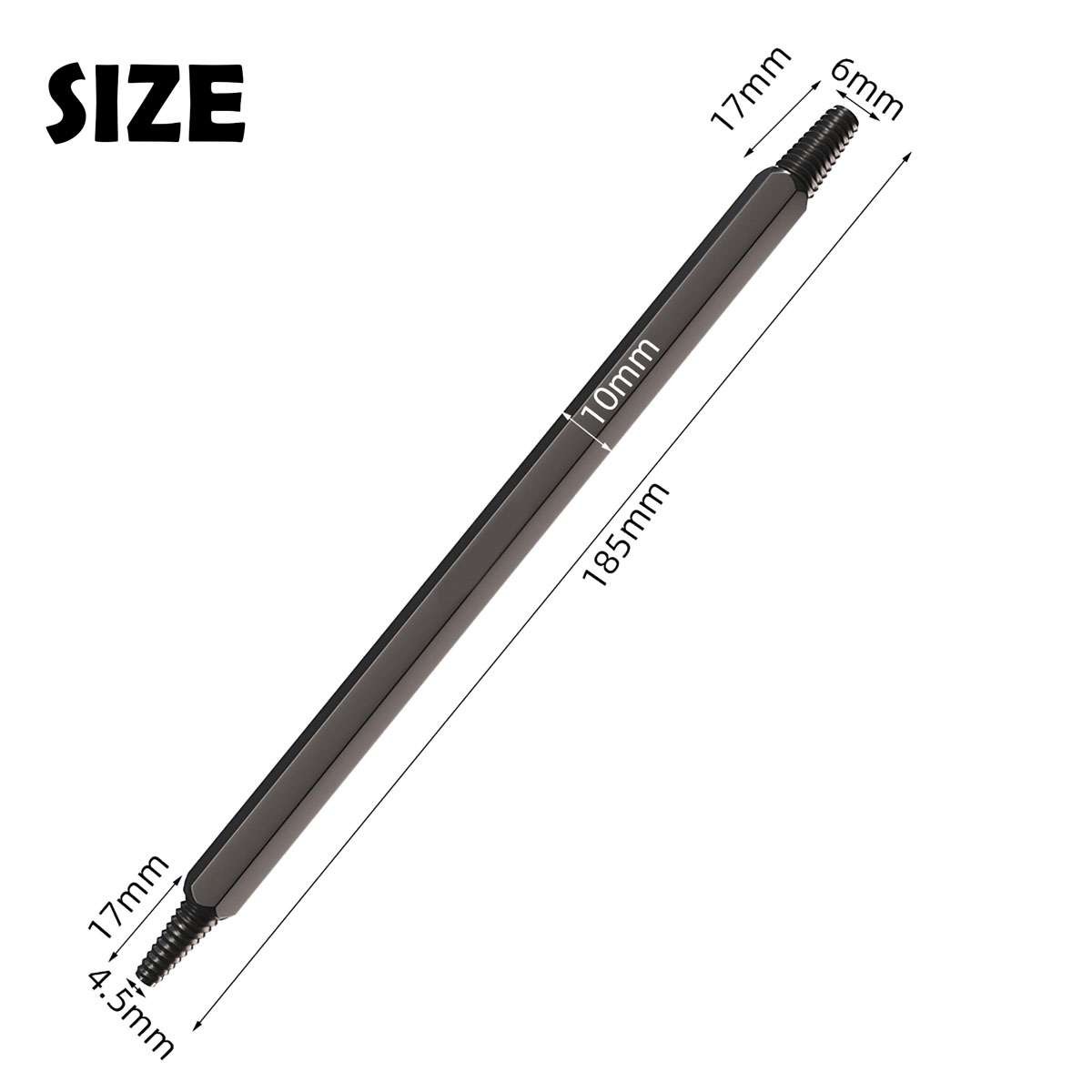 2Pcs Spark Plug Removal Tool Extractor Broken Fracture Damaged Left-Hand Thread