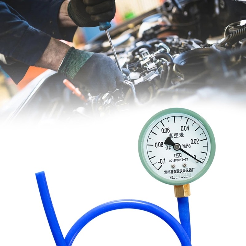 Back Pressure Gauges Three Way Car Replacement Exhaust Back Pressure Tester