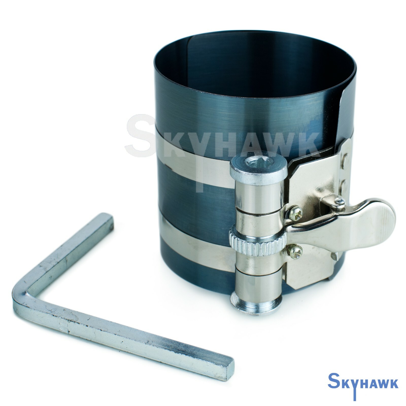 Piston Ring Compressor & Wrench / Durable Ratchet Style