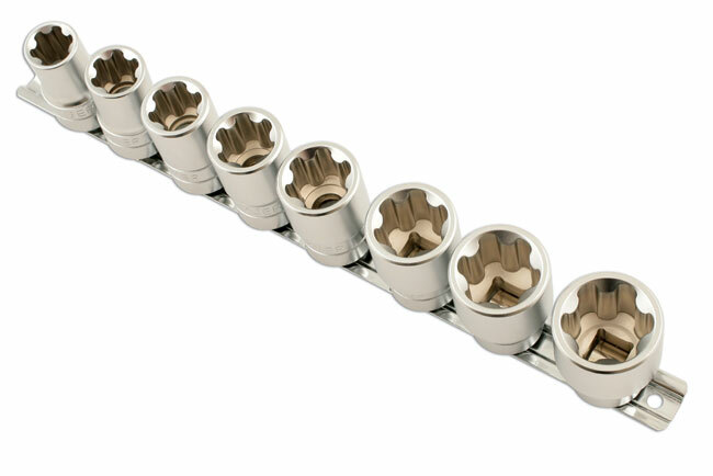 Laser 5656 Torx Plus Socket Set 1/2″D CG2