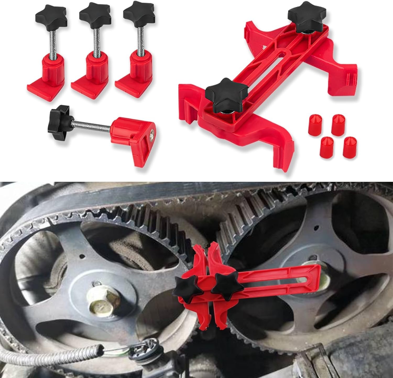 Durable Camshaft Locking Tool for Accurate Engine Timing – Easy to Use Kit