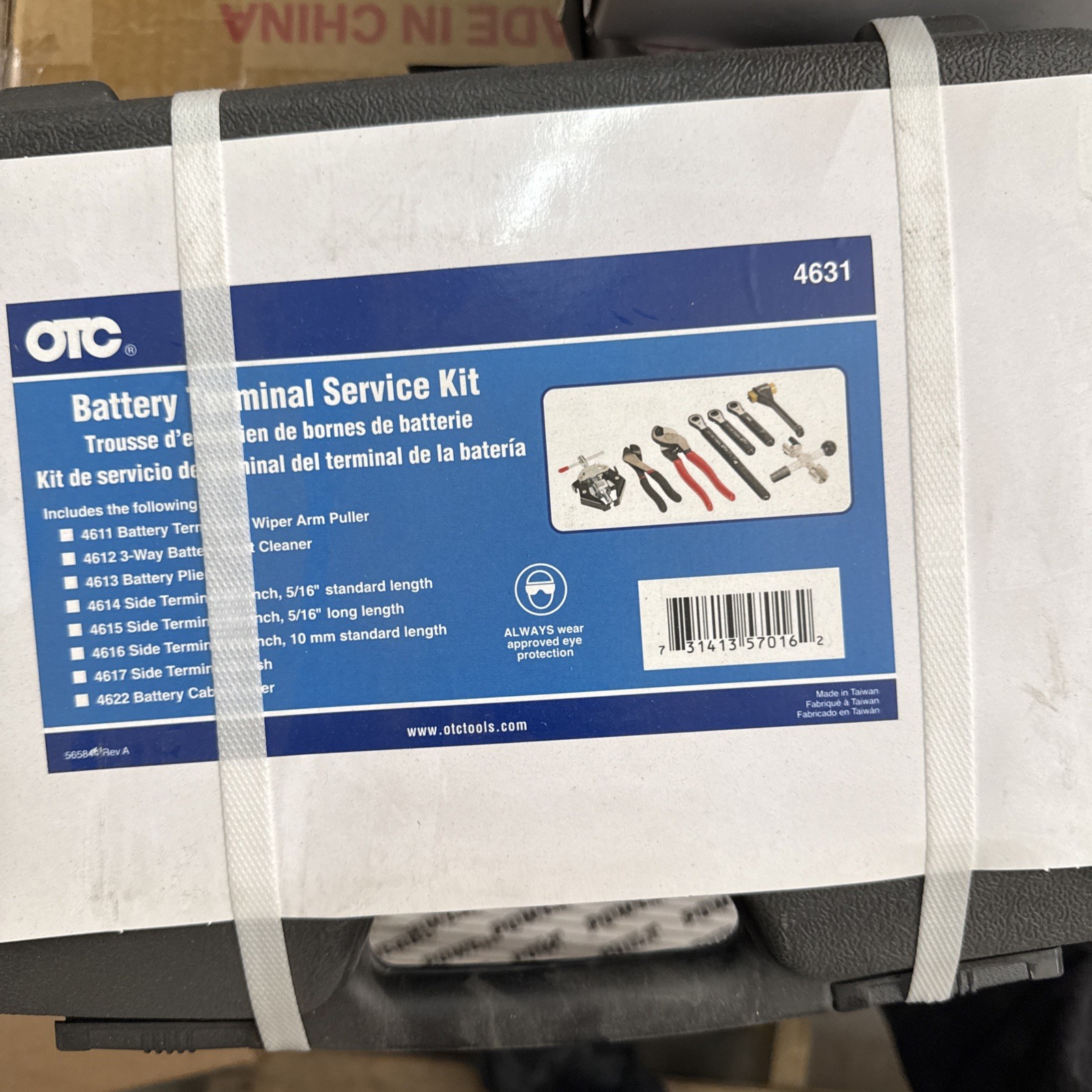 OTC Tools 4631 Battery Terminal Service Kit 8-Piece with Case