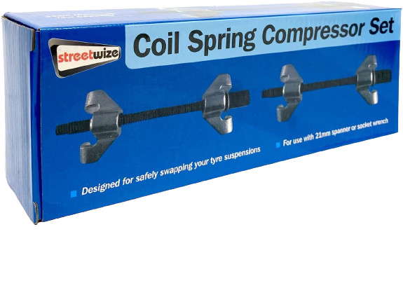 Coil Spring Compressor Tool Pair For Car Heavy Duty Carbon Steel SWTOOL60. Mat?