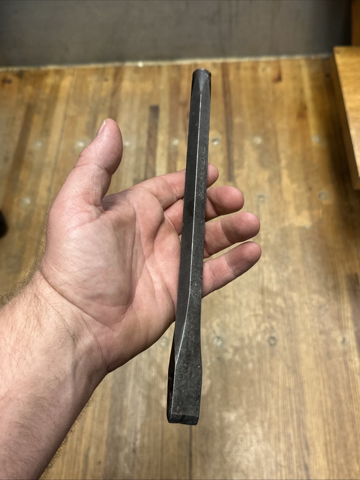 Snap On 1020A 3/4″ Long Flat Cold Chisel 10″ Long