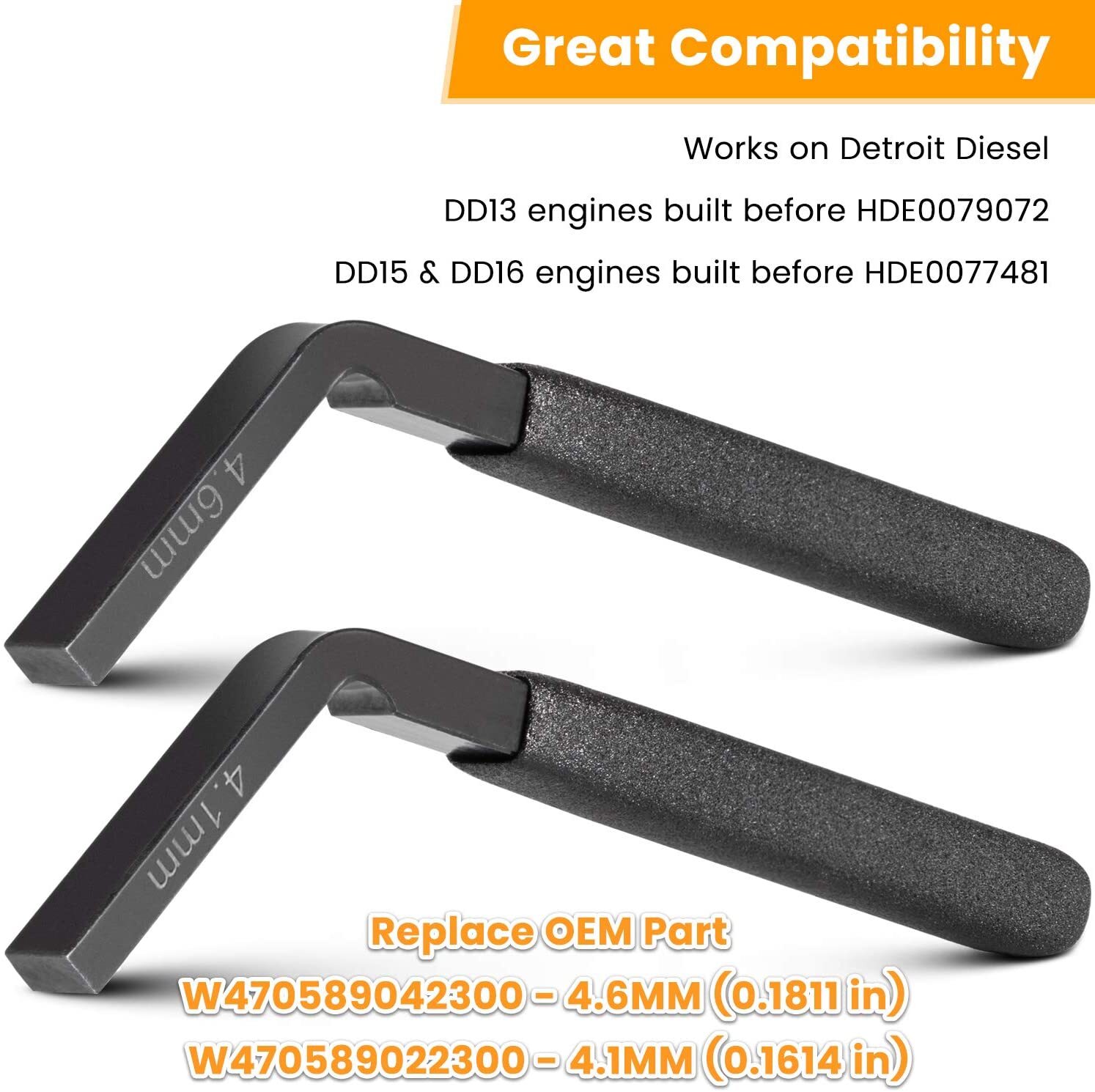 Engine Camshaft Timing Tool TDC Locating Pin Tools For Detroit Diesel DD15 DD16