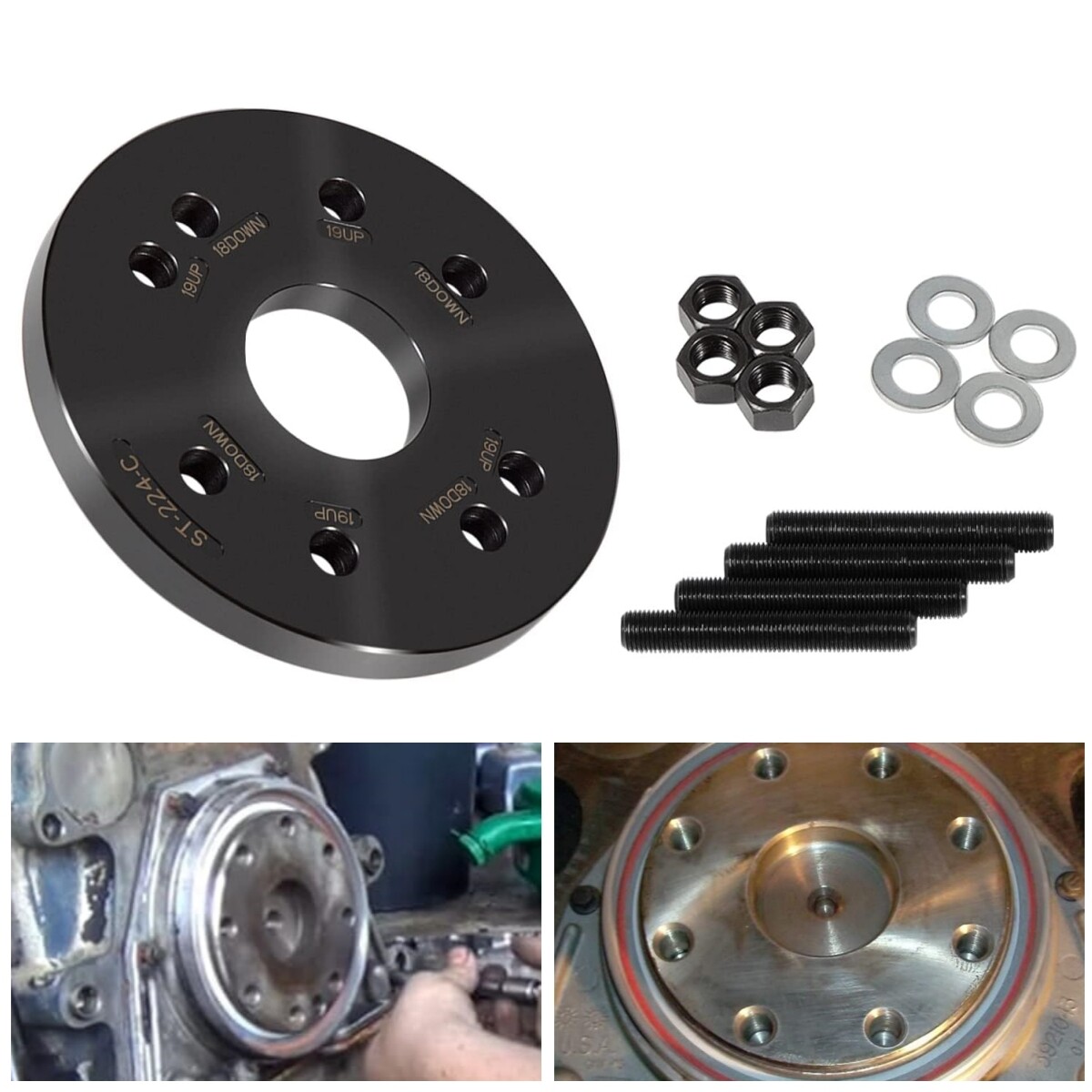Rear Main Crankshaft Seal & Wear Sleeve Installer Alt ST-224C For Cummins 3.9L