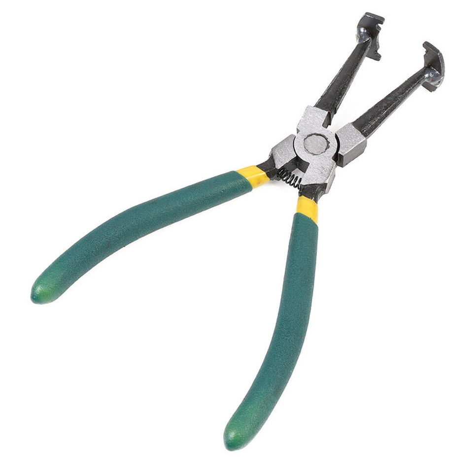 Professional 14Pcs Piston Ring Compressor With Ratcheting Plier & Carrying Case