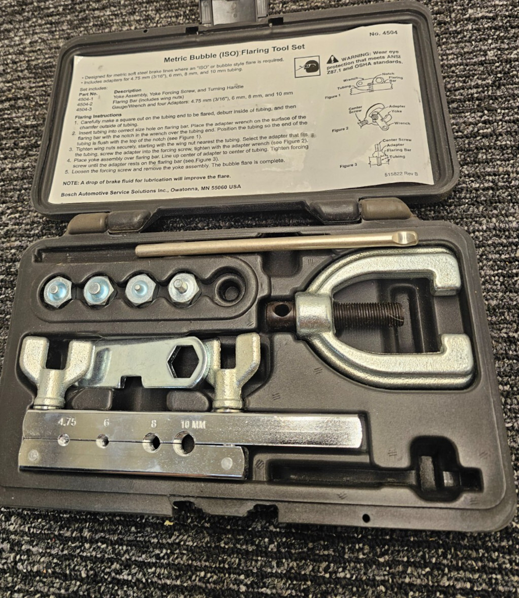 OTC Tools Stimger 4504 Metric Bubble (I.S.O.) Flaring Tool Assembly