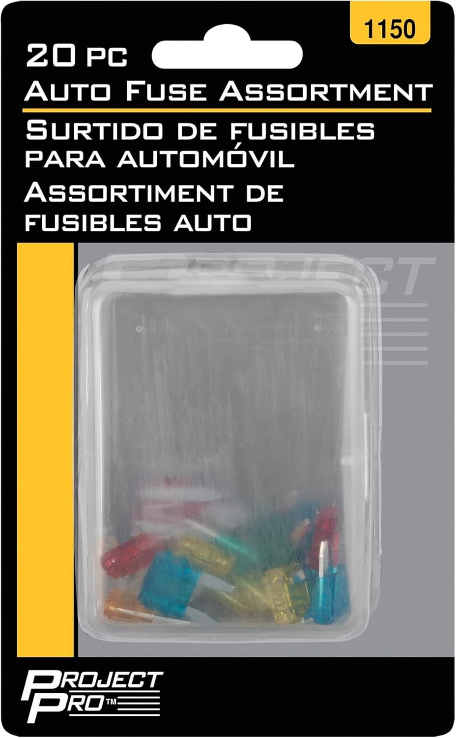 1150 AUTOMOTIVE BLADE FUSE KIT 20PC ATC/ATO CAR TRUCK FUSES 5A 10A 15A 20A 30A